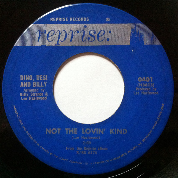 Dino, Desi & Billy - Not The Lovin' Kind (7", Single)