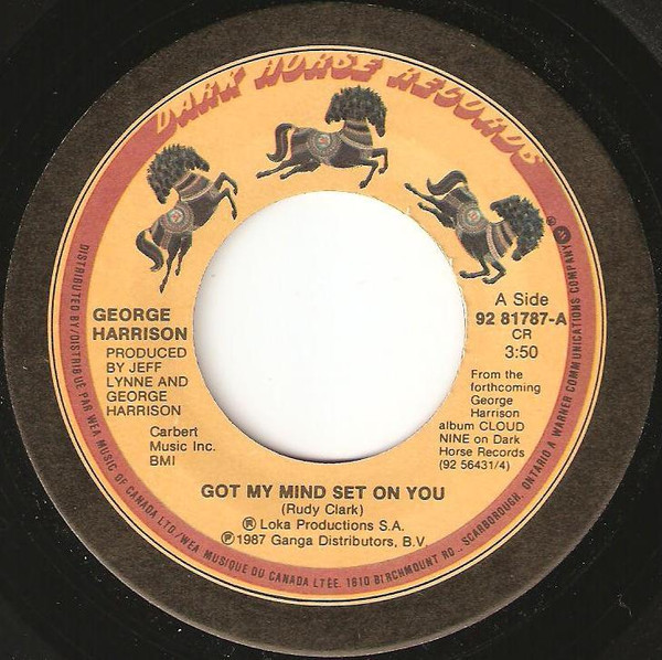 George Harrison - Got My Mind Set On You (7", Single)