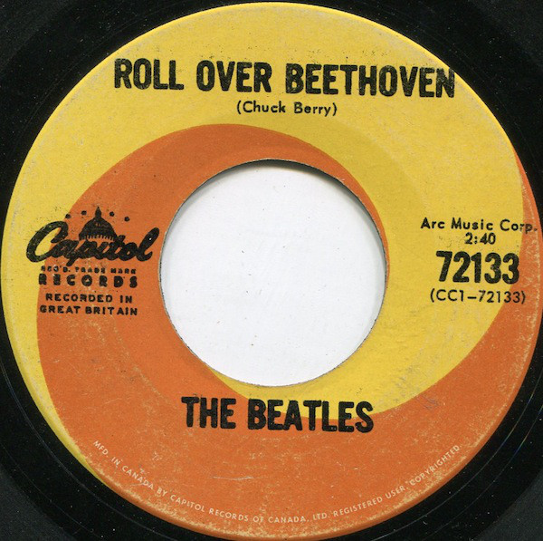 The Beatles - Roll Over Beethoven / Please Mister Postman (7", Single)
