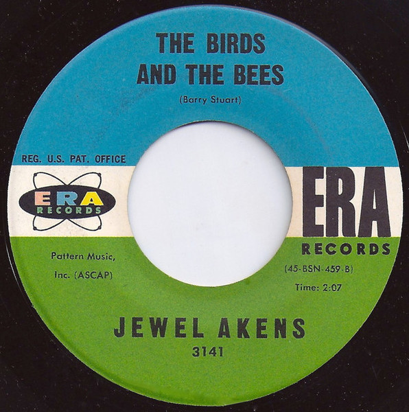 Jewel Akens - The Birds And The Bees - ERA Records - 3141 - 7", Single 1051948407