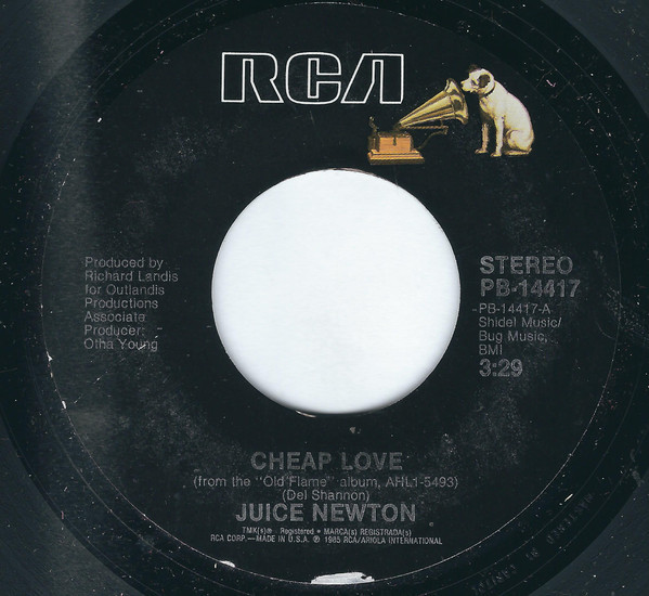 Juice Newton - Cheap Love / Old Flame (7", Styrene)