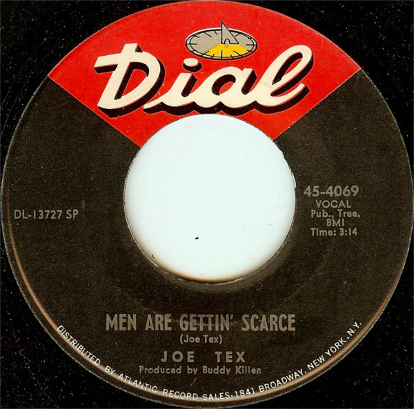 Joe Tex - Men Are Gettin' Scarce / You're Gonna Thank Me, Woman (7", Single, Spe)