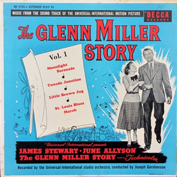 The Universal-International Studio Orchestra* - The Glenn Miller Story, Vol. 1 (7", EP, Glo)