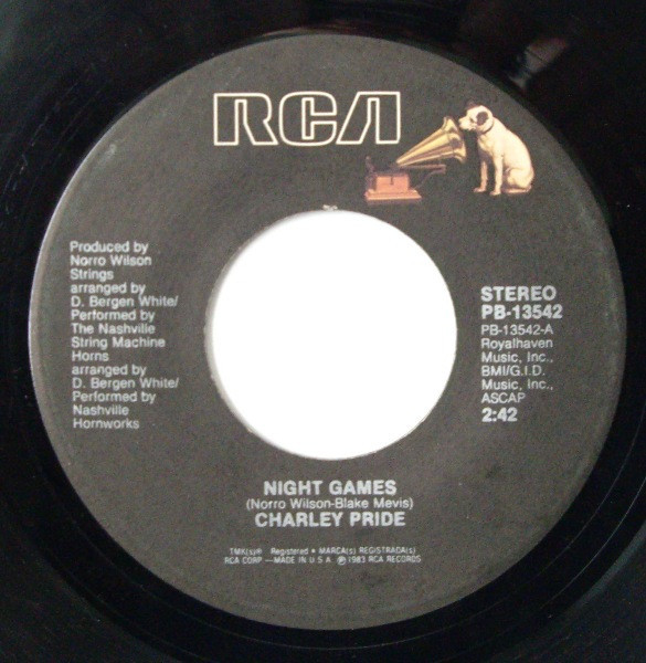 Charley Pride - Night Games - RCA - PB-13542 - 7" 1054645723