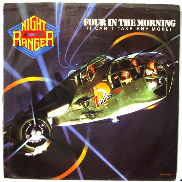 Night Ranger - Four In The Morning (I Can't Take It Any More) / This Boy Needs To Rock (7", Single, Glo)