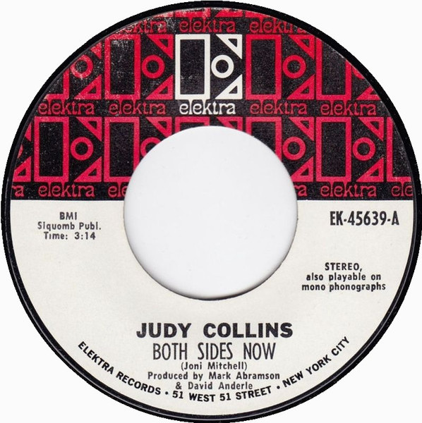 Judy Collins - Both Sides Now (7", Single, Styrene, Ter)