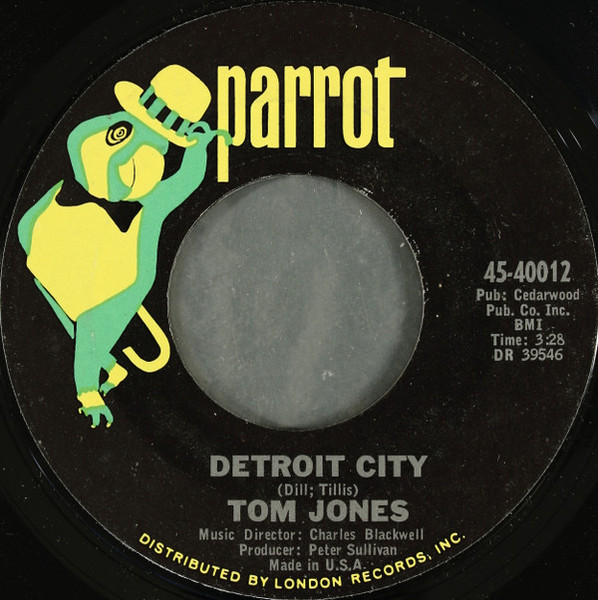 Tom Jones - Detroit City / Ten Guitars (7