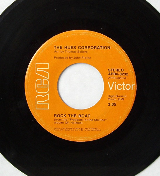 The Hues Corporation - Rock The Boat / All Goin' Down Together (7", Single)