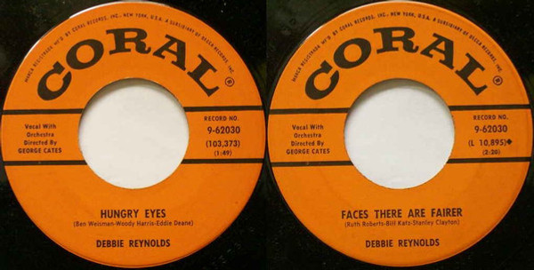 Debbie Reynolds - Faces There Are Fairer (7")
