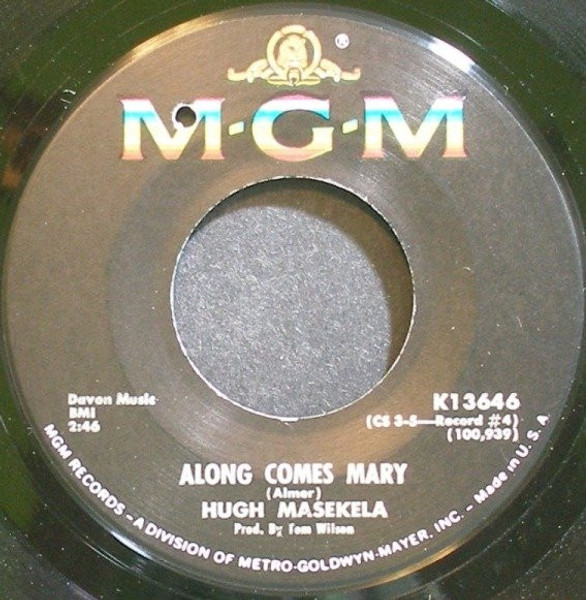 Hugh Masekela - Along Comes Mary / Little Star (7")
