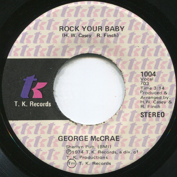 George McCrae - Rock Your Baby (7", Single)