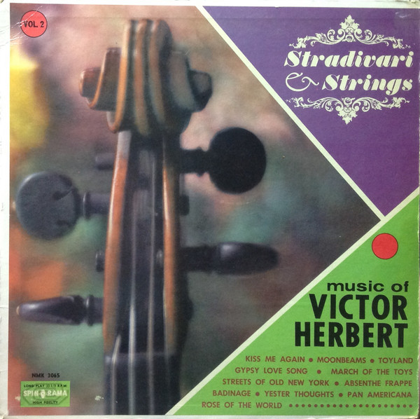 Stradivari Strings - Music Of Victor Herbert (LP, Mono)