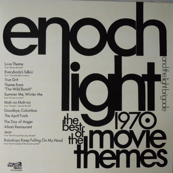 Enoch Light & The Light Brigade* - The Best Of The Movie Themes 1970 (LP, Album, Gat)