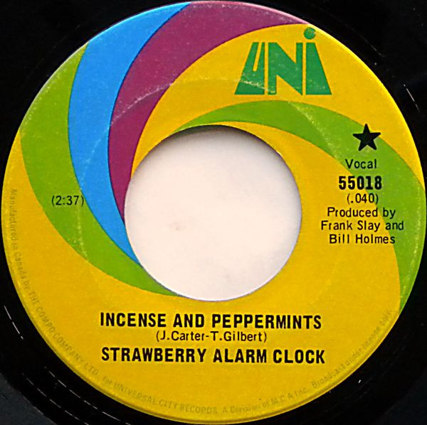 Strawberry Alarm Clock - Incense And Peppermints / The Birdman Of Alkatrash - UNI Records - 55018 - 7", Single 1060083038