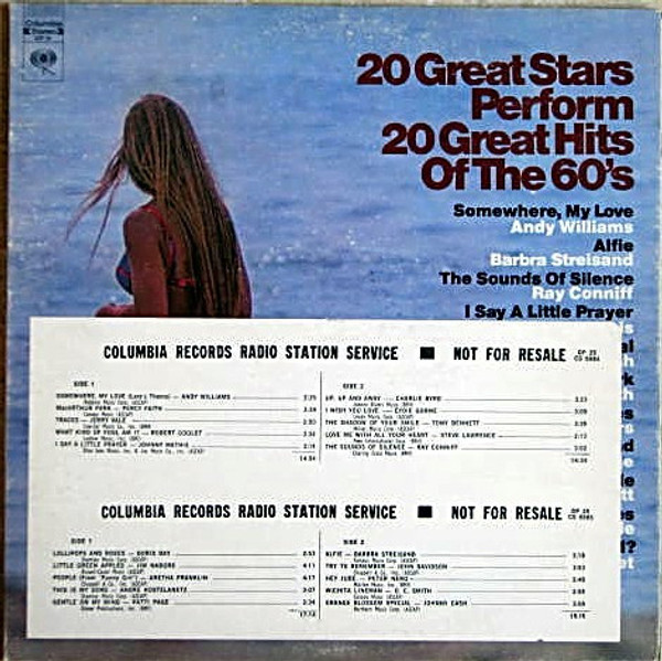Various - 20 Great Stars Perform 20 Great Hits Of The 60's (2xLP, Comp, Gat)