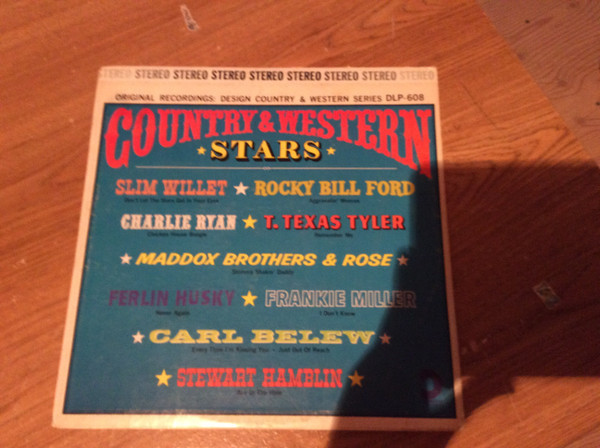 Various - Country & Western Stars - Design Records (2) - DLP-608 - LP, Comp 1062662273