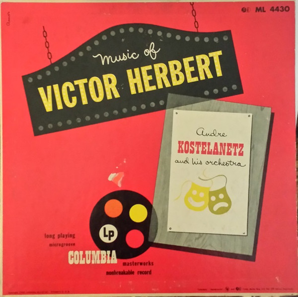 André Kostelanetz And His Orchestra - Music Of Victor Herbert (LP, Album)