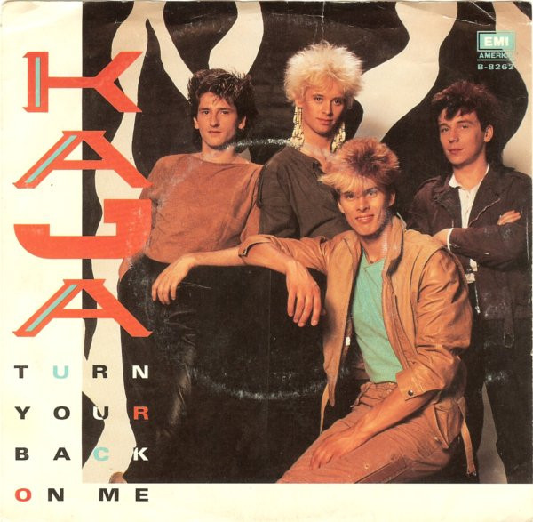 Kaja - Turn Your Back On Me - EMI America - B-8262 - 7" 1071173723