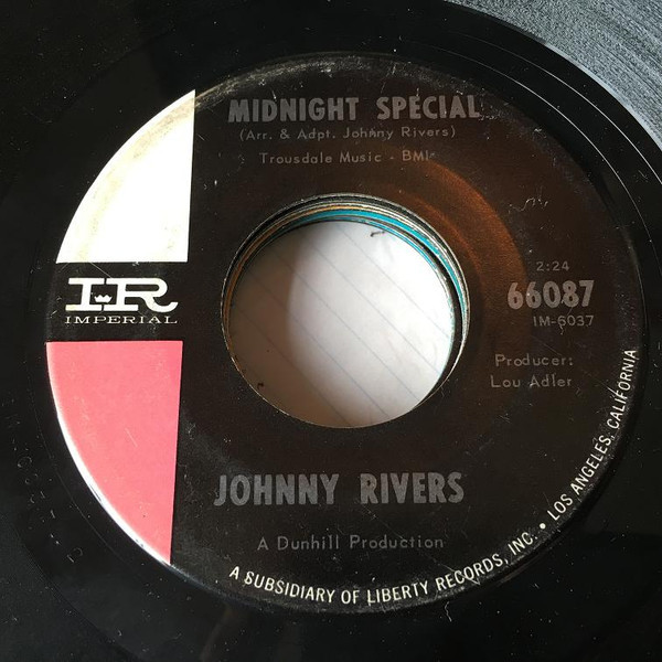 Johnny Rivers - Midnight Special - Imperial - 66087 - 7", Single 1071235021