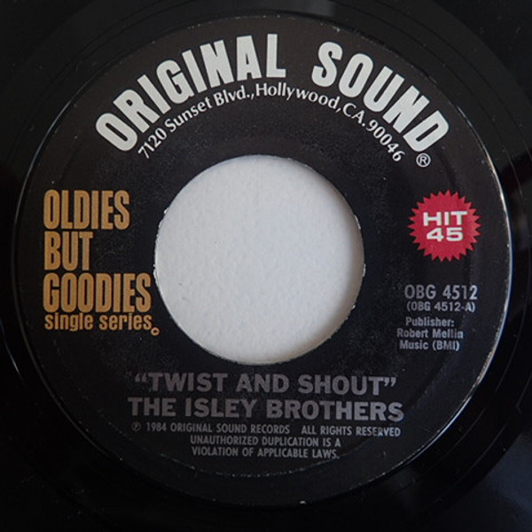 The Isley Brothers / The Larks - Twist And Shout / The Jerk (7", RE)