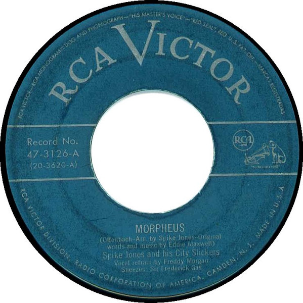 Spike Jones And His City Slickers - Morpheus / Wild Bill Hiccup (7", Single)