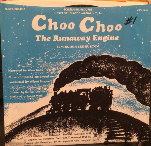 Virginia Lee Burton - Choo Choo, The Runaway Engine (7")