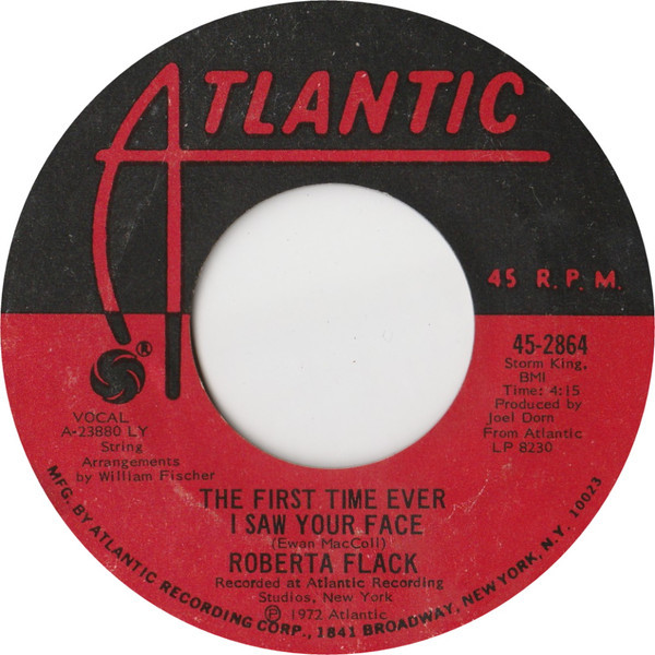 Roberta Flack - The First Time Ever I Saw Your Face / Trade Winds (7", Single, Styrene, LY )