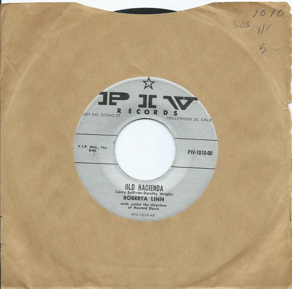 Roberta Linn - Old Hacienda (7", Single)