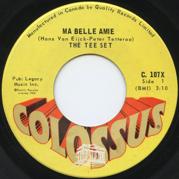 Tee-Set - Ma Belle Amie - Colossus - C. 107X - 7", Single 1075636970