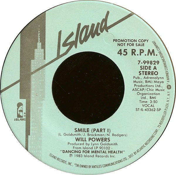 Will Powers - Smile (7", Promo)