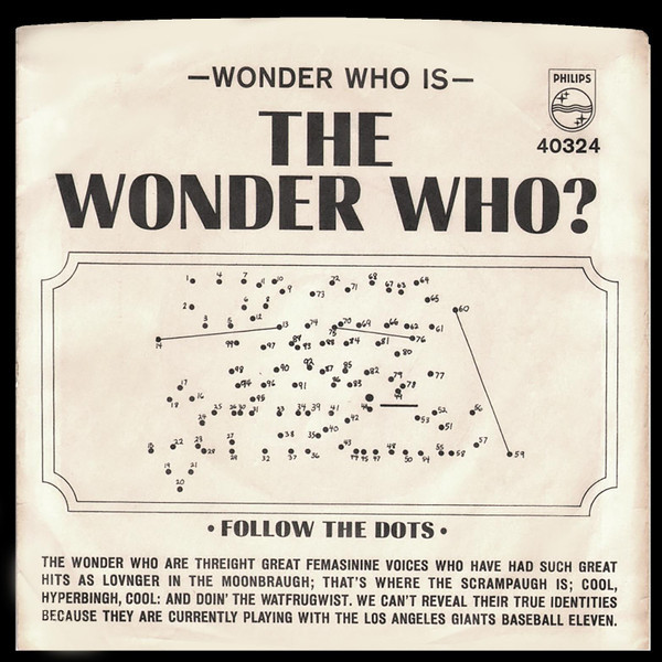 The Wonder Who? - Don't Think Twice (7", Single, Styrene)