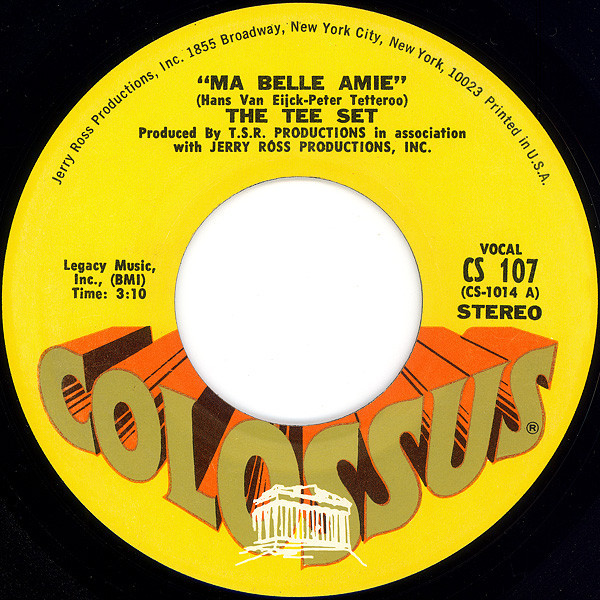 Tee-Set - Ma Belle Amie - Colossus - CS 107 - 7", Single 1078115712