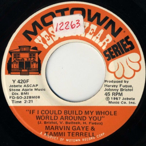 Marvin Gaye & Tammi Terrell - If I Could Build My Whole World Around You / Ain't Nothing Like The Real Thing (7")