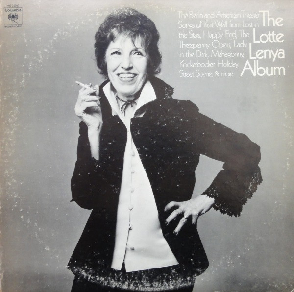 Lotte Lenya - The Lotte Lenya Album (2xLP, Album, Comp, Mono)