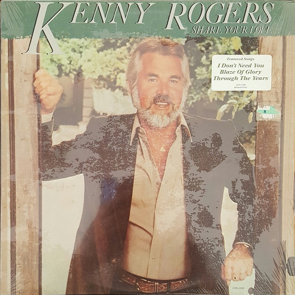 Kenny Rogers - Share Your Love (LP, Album, Jac)