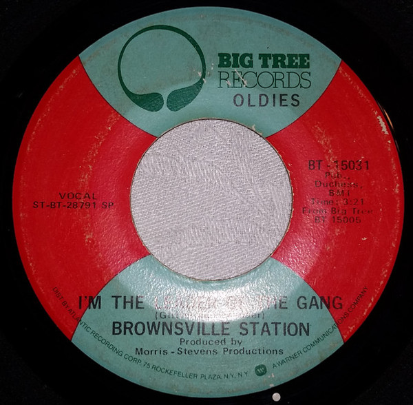Brownsville Station - Smokin' In The Boy's Room (7", Single)