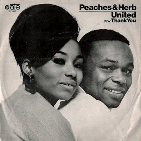 Peaches & Herb - United / Thank You (7", Single, Styrene)