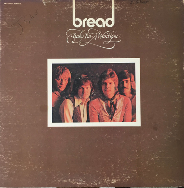 Bread - Baby I'm-A Want You (LP, Album, RE, Gat)