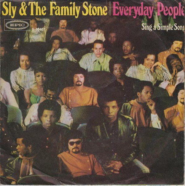 Sly & The Family Stone - Everyday People (7", Single)