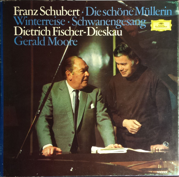 Franz Schubert, Dietrich Fischer-Dieskau, Gerald Moore - Lieder Volume 3 / Die Sch√∂ne M√ºllerin / Winterreise / Schwanengesang - Deutsche Grammophon - 2720 059 - 4xLP + Box 1085362341