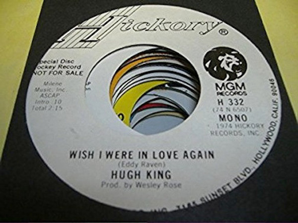 Hugh King - Our Sun Shines At Night / Wish I Were In Love Again (7", Mono, Promo)