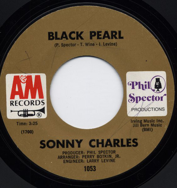 Sonny Charles - Black Pearl / Lazy Susan (7", Single, Styrene, Mon)