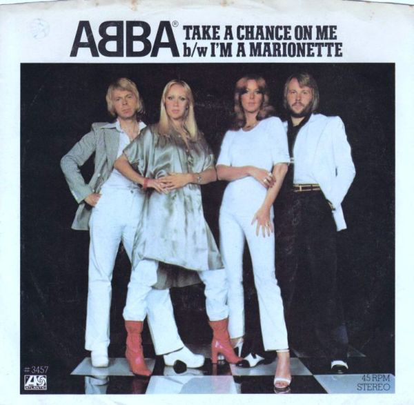 ABBA - Take A Chance On Me b/w I'm A Marionette (7", Single, SP )
