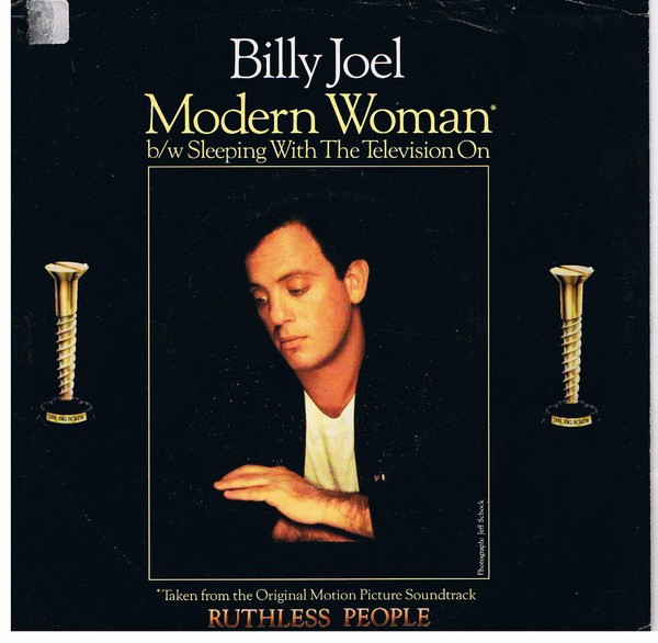 Billy Joel - Modern Woman (7", Single, Styrene, Pit)