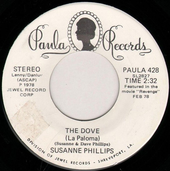 Susanne Phillips - The Dove (La Paloma) / Seattle In The Rain (7", Single, Promo)