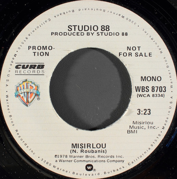 Studio 88 - Misirlou (7", Single, Mono, Promo)