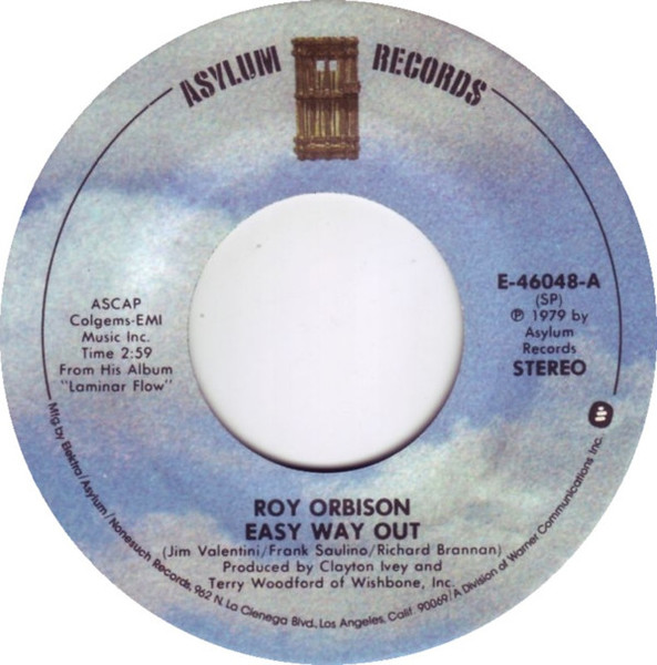 Roy Orbison - Easy Way Out (7", SP )