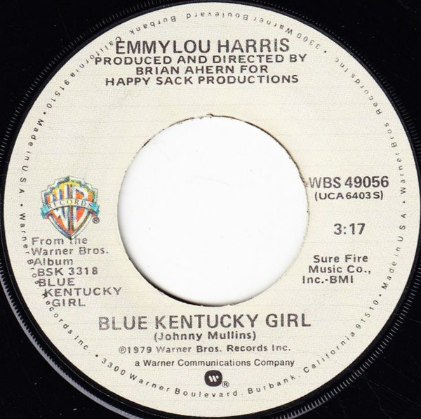 Emmylou Harris - Blue Kentucky Girl / Leaving Louisiana In The Broad Daylight - Warner Bros. Records - WBS 49056 - 7", Single, Jac 1088377946