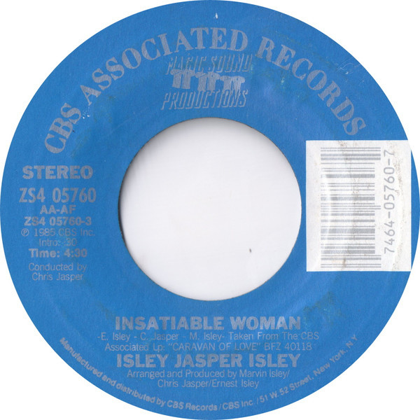 Isley Jasper Isley - Insatiable Woman / Break This Chain (7", Styrene, Pit)