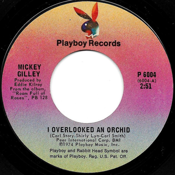 Mickey Gilley - I Overlooked An Orchid / Swinging Doors (7", Single, Styrene, Pit)